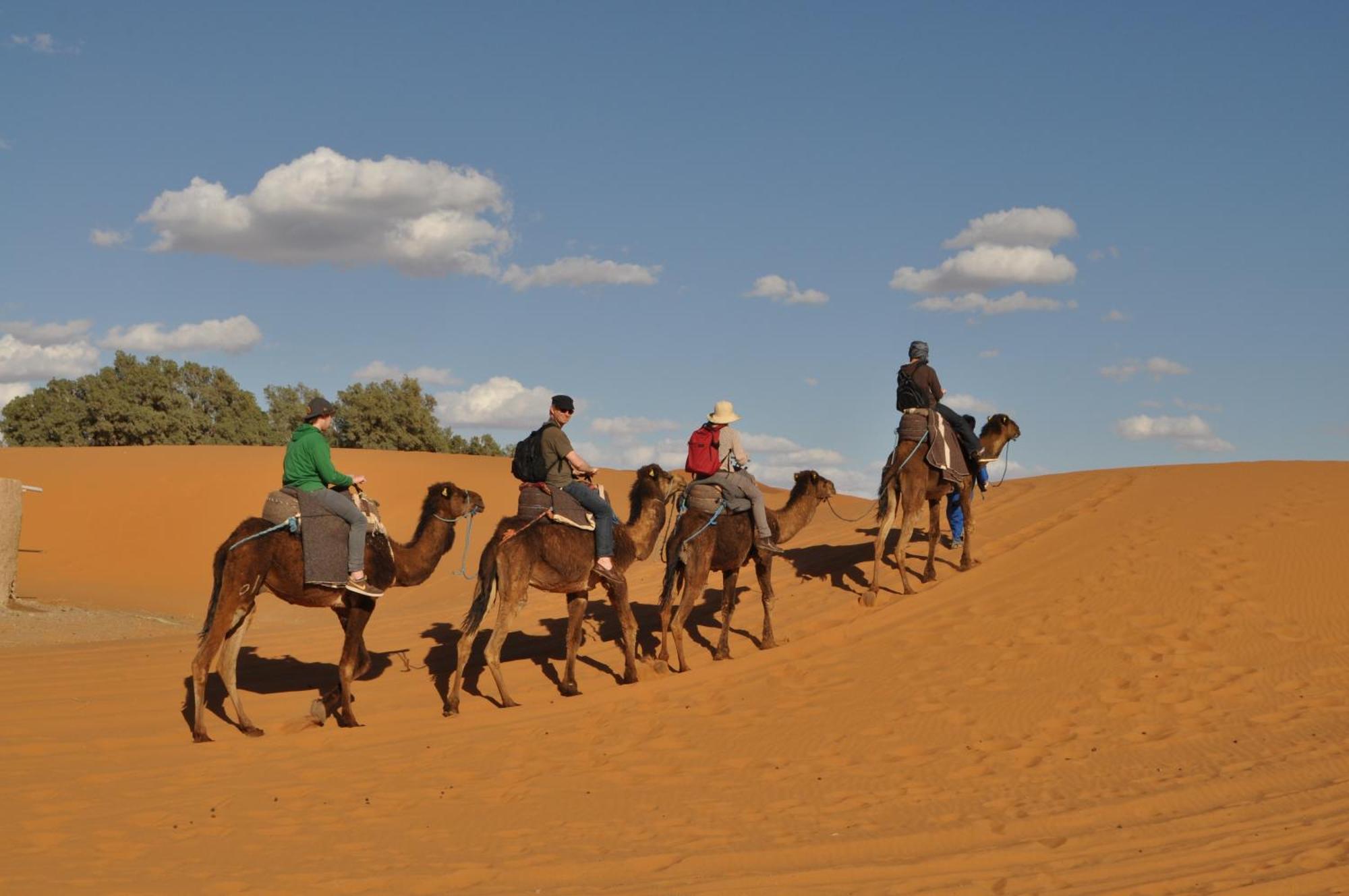 Riad Aicha & Camel Trekking Merzouga Exteriér fotografie